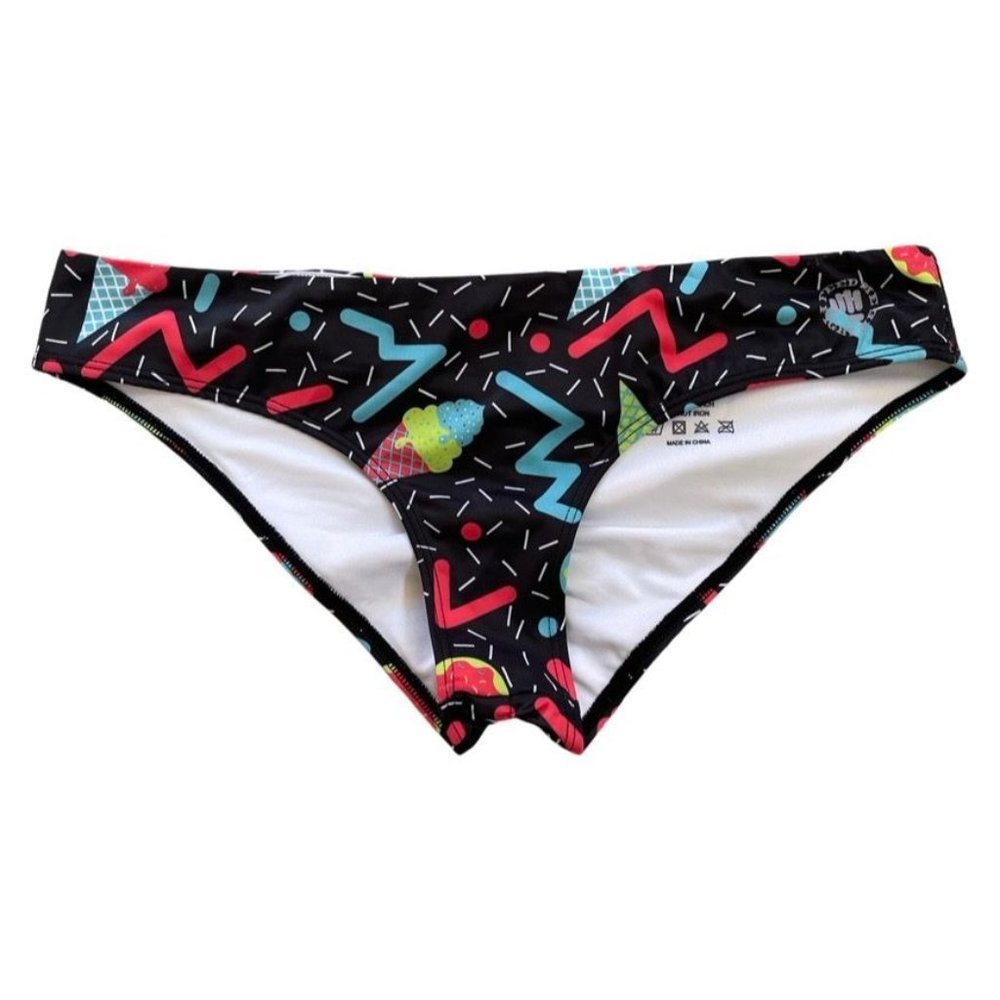 Feed Me Fight Me Ice Cream And Donuts Bikini Bottoms